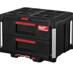 Milwaukee packout kuffert med 2 skuffer