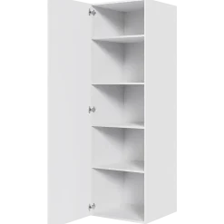 Multi-Living højskab hvid folie 60 cm