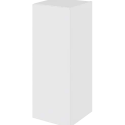 Multi-Living overskab hvid folie 30 cm
