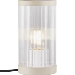 Nordlux Coupar udendørs bordlampe sandfarvet