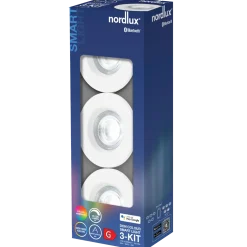 Nordlux Don Smart indbygningsspot 3-kit hvid
