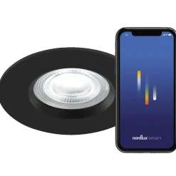 Nordlux Don Smart indbygningsspot 3-kit sort