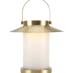 Nordlux Temple To-Go 30 solcellelampe messing