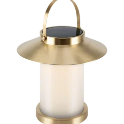 Nordlux Temple To-Go 30 solcellelampe messing