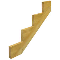 NSH trappevange 4 - trin trykimpr. træ