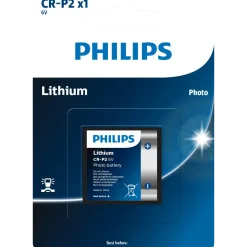 Philips CR-P2 6 volt lithium batteri