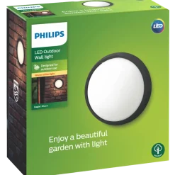 Philips Eagle udendørs væglampe sort
