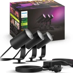 Philips Hue Lily udendørs LED basissæt m/3 spots