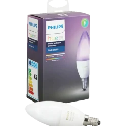 Philips Hue White and color ambiance pære E14 LED