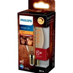 Philips Kerte LED pære E14 15W 1 pack