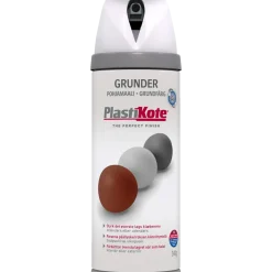 Plasti-Kote twist primer hvid 400 ml