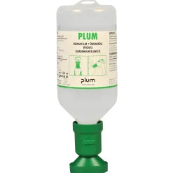 Plum øjenskylflaske med øjekop 500 ml.