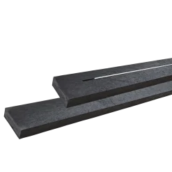 PLUS Alpha bord/bænkesæt 118 cm RePlast Sort