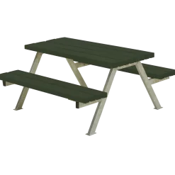 Plus Alpha Junior Bord/Bænkesæt 118 cm Grøn