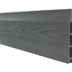 Plus Artura dobbeltlåge m/stålstolpe venstrehængt 197x135 cm skifergrå