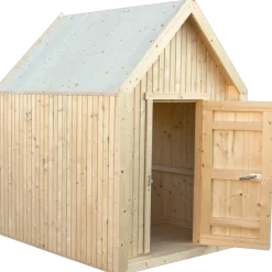 PLUS Classic legehus 144×124 cm ubehandlet inkl. tagpap/alulister