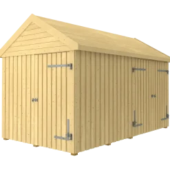 Plus Classic Multi Havehus 10 m²  2 moduler m/enkelt og dobbeltdør