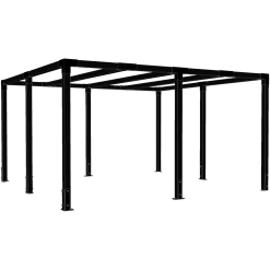 Plus cubic pergola sort
