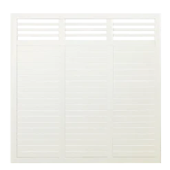 Plus Decora hegn 180x95 cm hvid