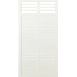 Plus Decora hegn 90x180 cm hvid