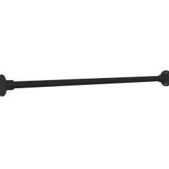 PLUS Fitness stang Sort 90 cm