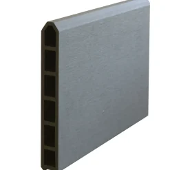 Plus Futura enkeltlåge m/stålstolpe venstrehængt 99x91 cm skiftergrå