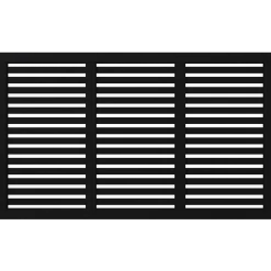 Plus Harmoni Hegn  180x107 cm sort