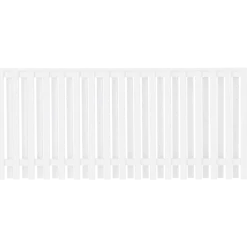 Plus Nagano hegn 180x80 cm hvid