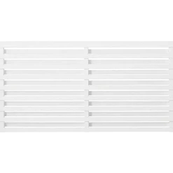 Plus Osaka hegn 180x93 cm hvid