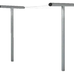 Plus PIPE Tørrestativ 130x520 cm. Højde 200 cm. over jord