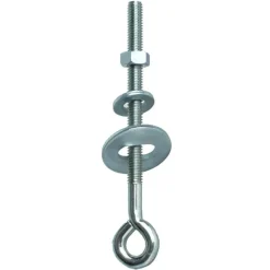 PN øjebolt M6x100 mm. elforzinket