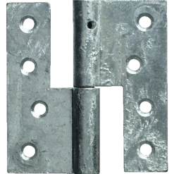 PN vindues- og dørhængsel højre 85x32 mm varmforz.