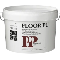 PP Gulvmaling PU Hvid/Base AA 2,8 L