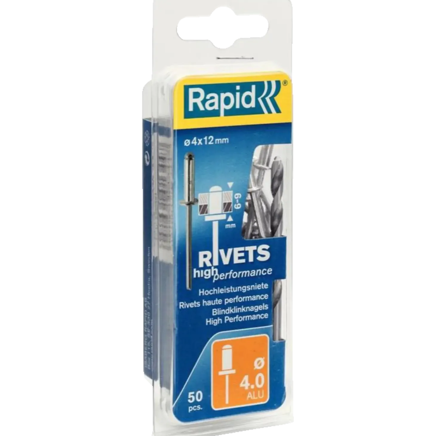 Rapid blindnitte Ø4x14 mm
