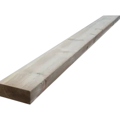 Reglar fyr trykimprægneret NTR klasse A/B 47x125 mm x 3,6 m