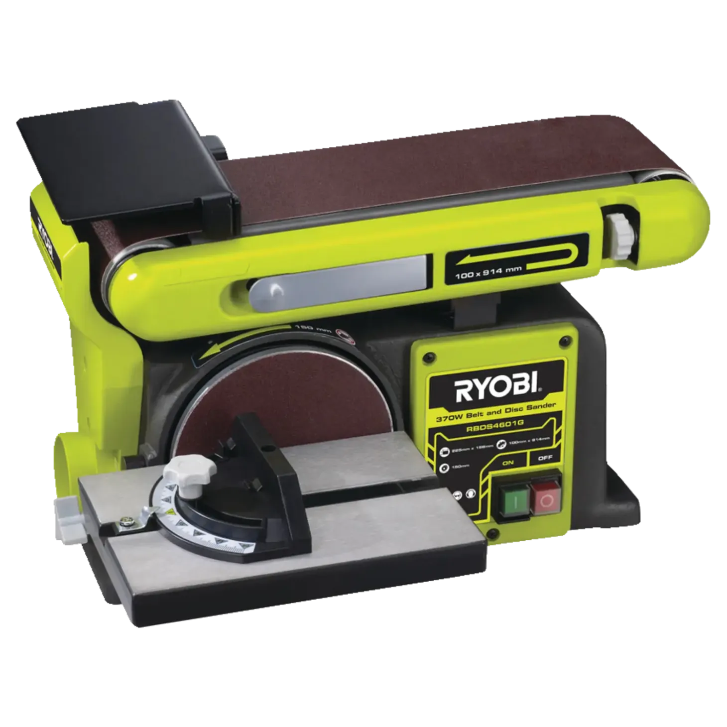 Ryobi RBDS4601G bånd- og skiveslibemaskine 375W