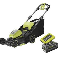 Ryobi RY36LM40A-140 36V plæneklipper 40 cm 4,0Ah batteri og lader