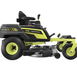 Ryobi RY72ZTRX107-210 72V 107 cm zero turn plæneklipper 2x10 Ah batt.