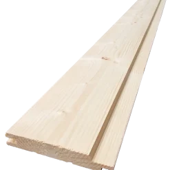 Saunabeklædning granrustik 19x100 mm ubehandlet 3,0 m