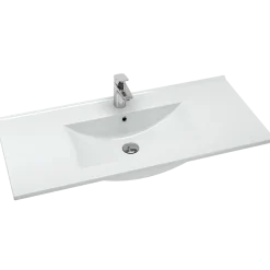 Scanbad Amber Vask 101x45,5 cm porcelæn hvid