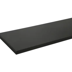 Scandiwood hylde sort folie 16x400x800 mm
