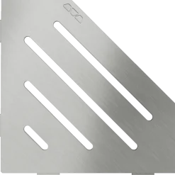 Schlüter Wave sæbehylde femkantet børstet rustfrit stål 195x195 mm