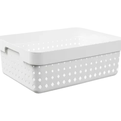 Seoul basket  hvid S