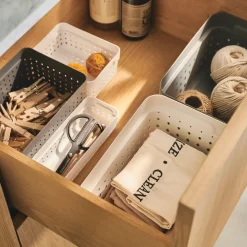 Seoul basket  hvid S