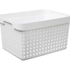 Seoul basket  hvid S