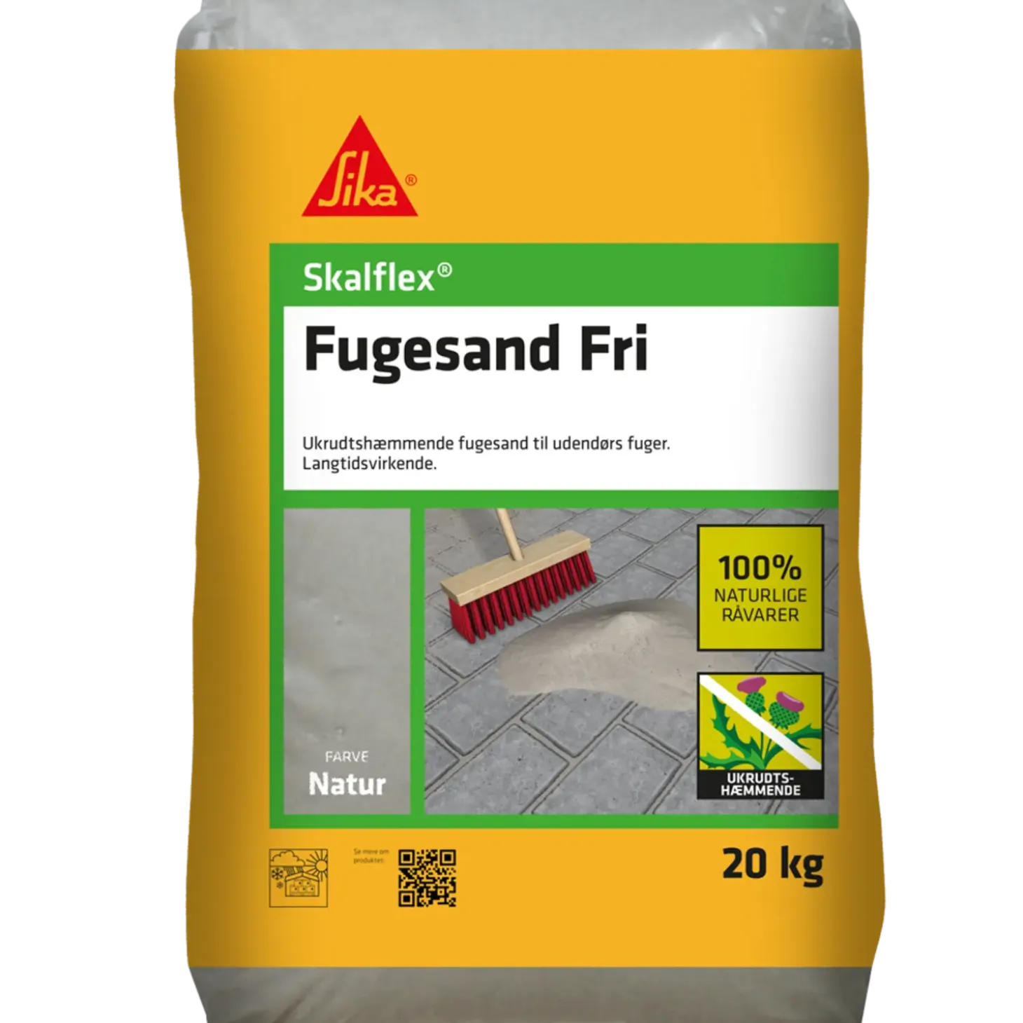 Skalflex fugesand fri natur 20 kg