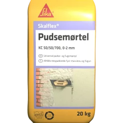 Skalflex pudsemørtel KC50/50/700 0-2mm - 20 kg