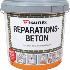 Skalflex reparationsbeton - spand med 5 kg.