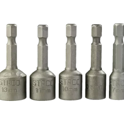 STACO boltbitssæt 1/4"x45 mm  5 dele
