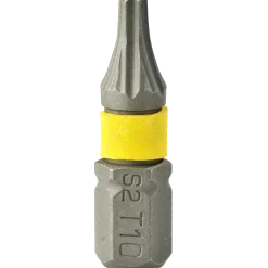 Staco 1/4" TX10 bit gul 25 mm 30 stk.